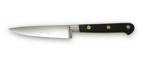4 inch Cooks Knife with black handle